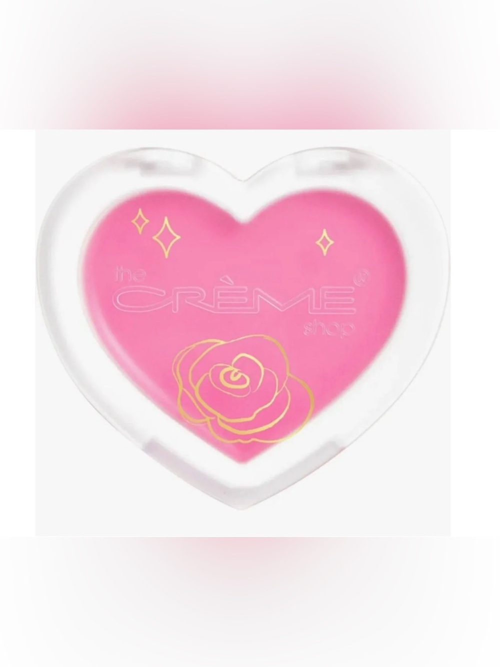 5/$35 NIB The Creme Shop - Disney Princess Belle - "Enchanted Rose" Crème Blush